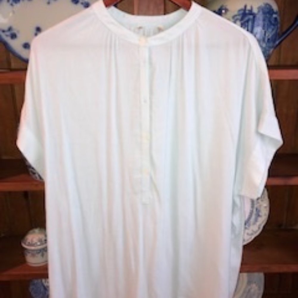 J Crew Pale Blue Blouse